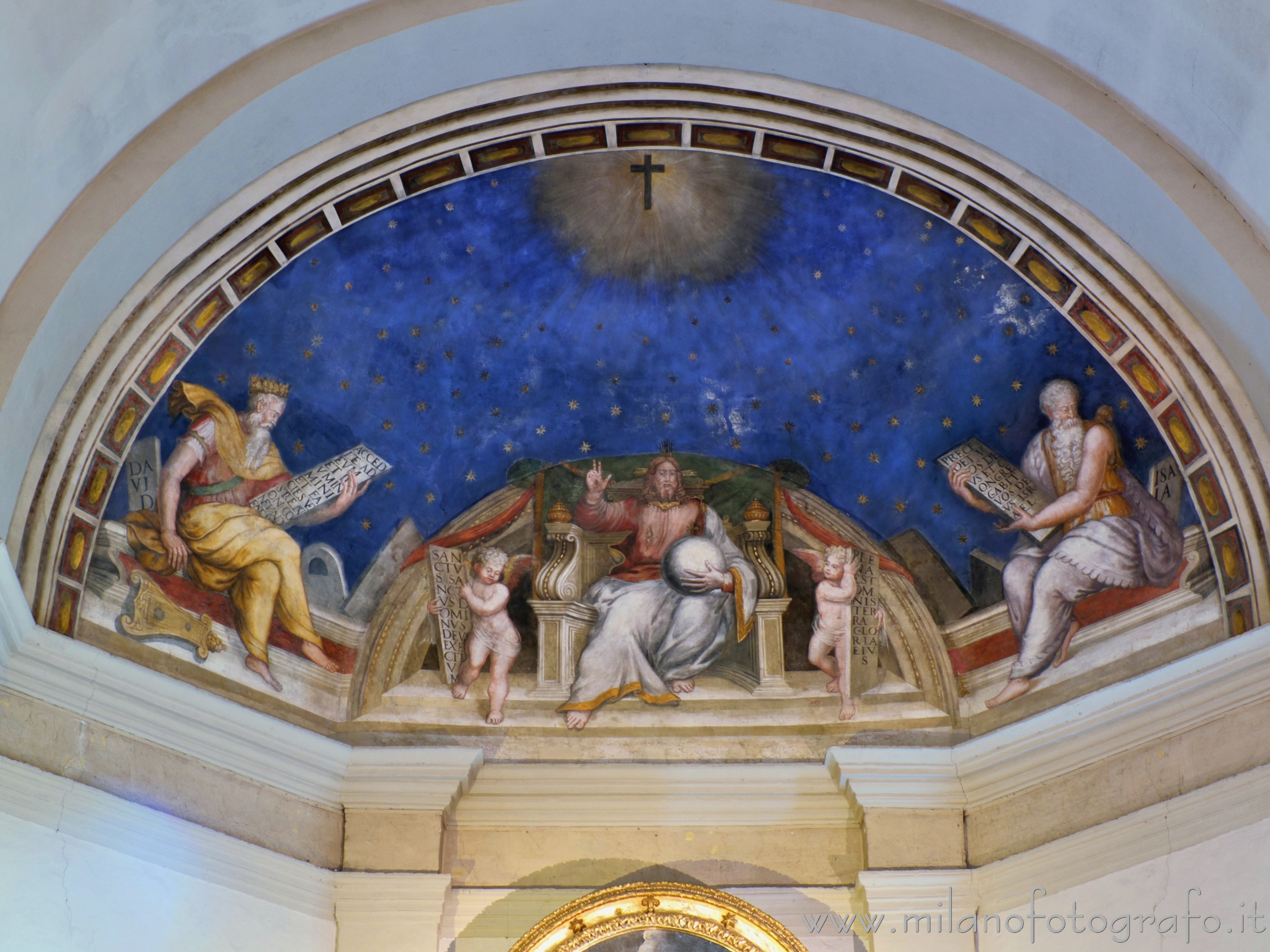 Fano (Pesaro e Urbino, Italy) - Absidal basin of the Church of San Paterniano